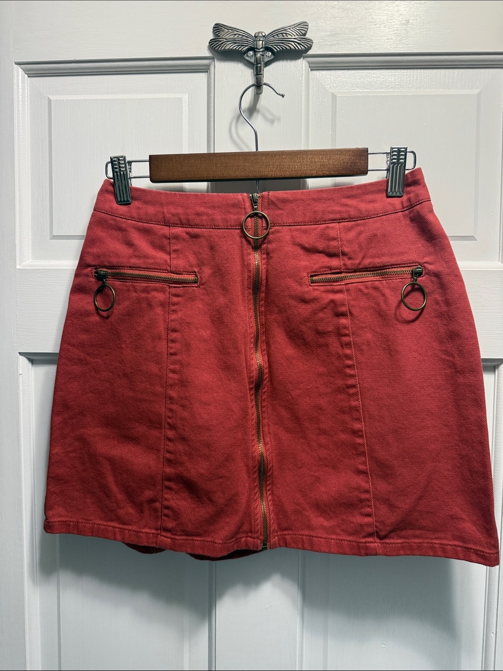 Charlotte Russe front zipper skirt